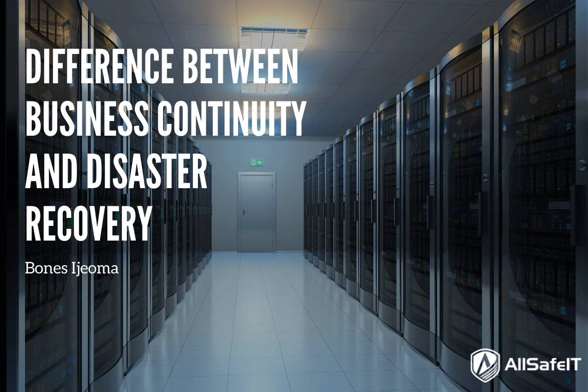 Difference Between Business Continuity And Disaster Recovery