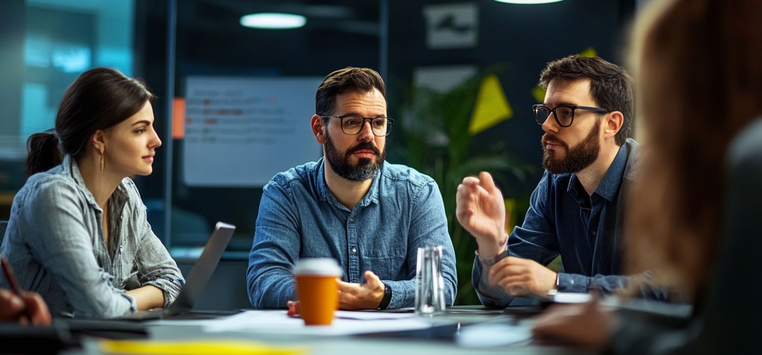 A group of co-managed IT experts.