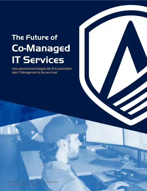 Co-Managed IT for Small Businesses ebook cover