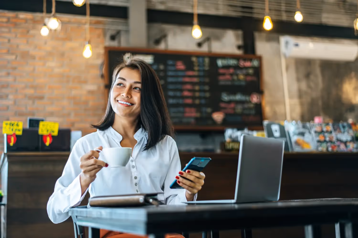 A young retail busines owner